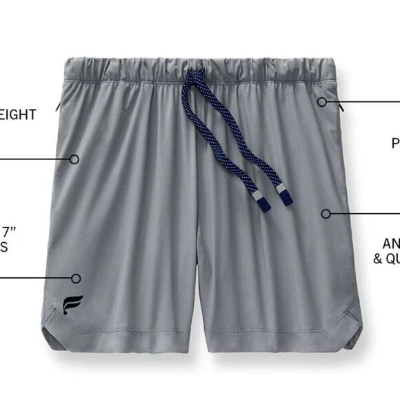 Fabletics The 7" one short lined NWT size xs Black - Picture 8 of 14